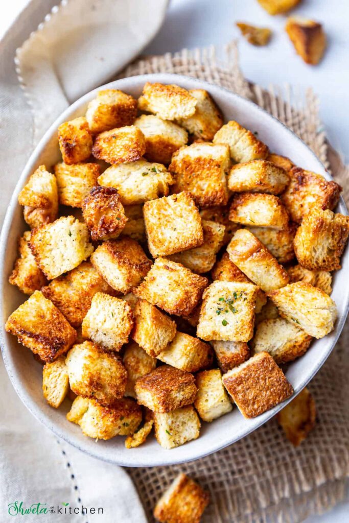 Air Fryer Croutons – Shweta in the Kitchen