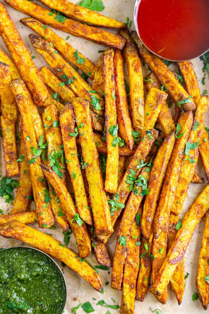 Air Fryer Masala Fries – Shweta in the Kitchen